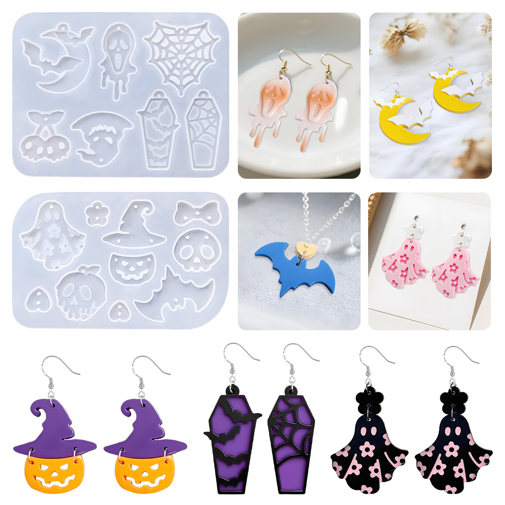 Cosplay Bat Prop - Gothic Earring Silicone Mold DIY Resin