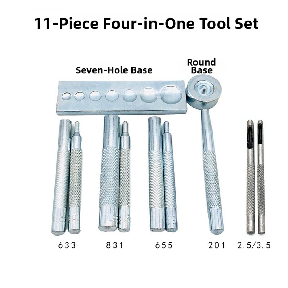 For Garment Repair Rivet Punch - Snap Fastener Set recension och pris