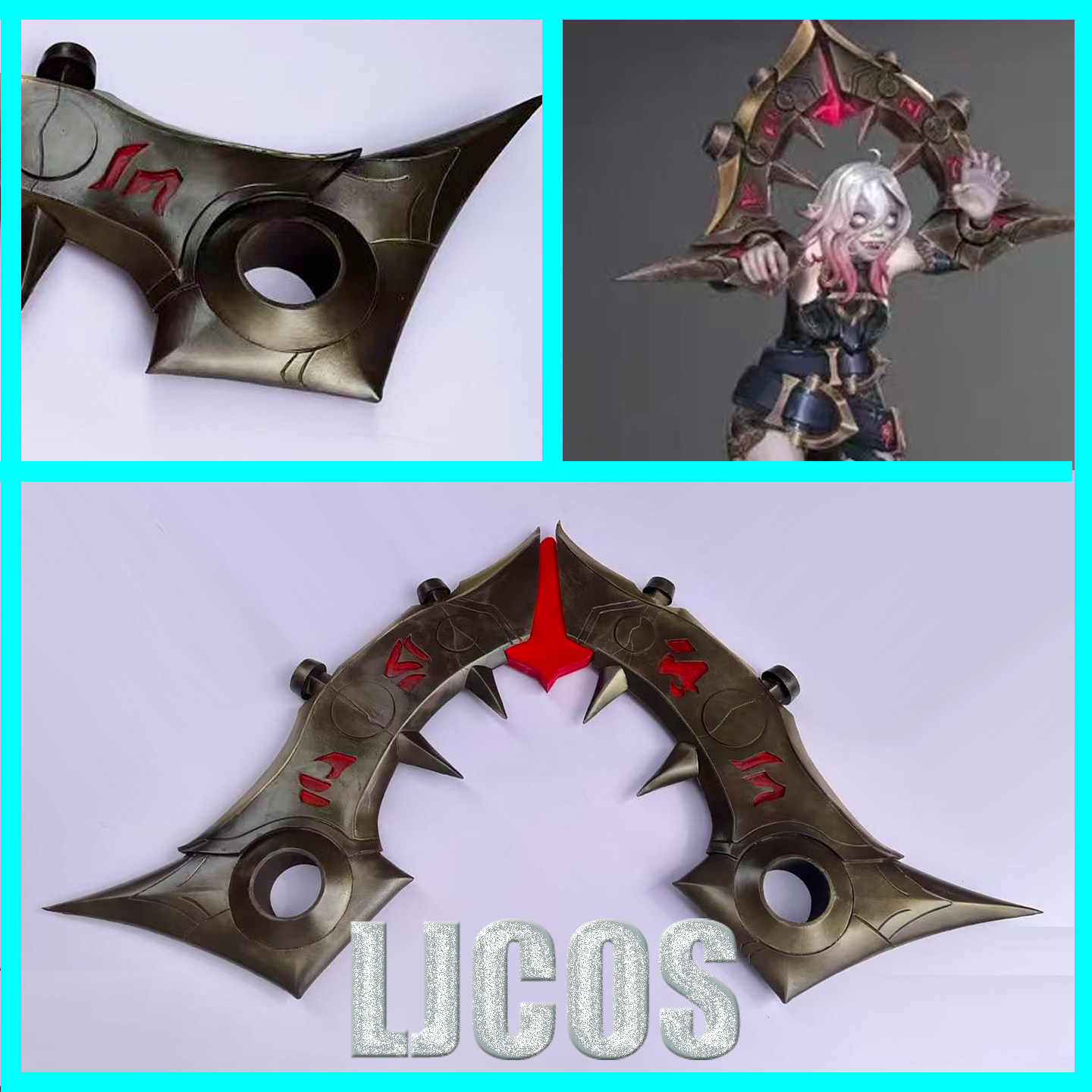 Briar Shackles LOL Cosplay Pro - Briar Cosplay Prop recension och pris