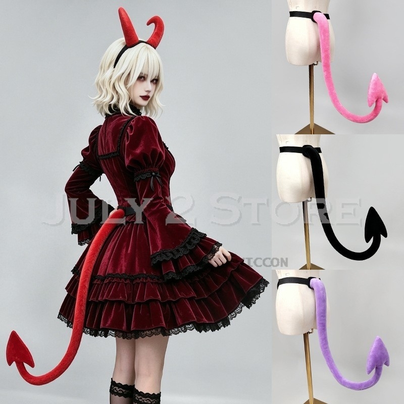 For Halloween Bat Demon Tail C - Cosplay Bat Prop recension och pris
