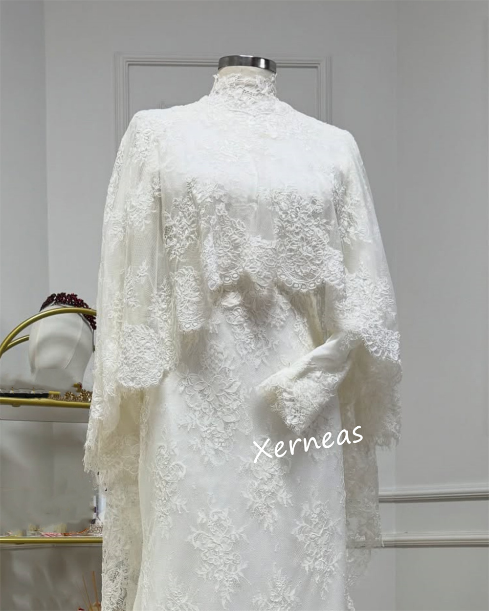 Customized Lace High Collar Tr - Briar Cosplay Prop recension och pris