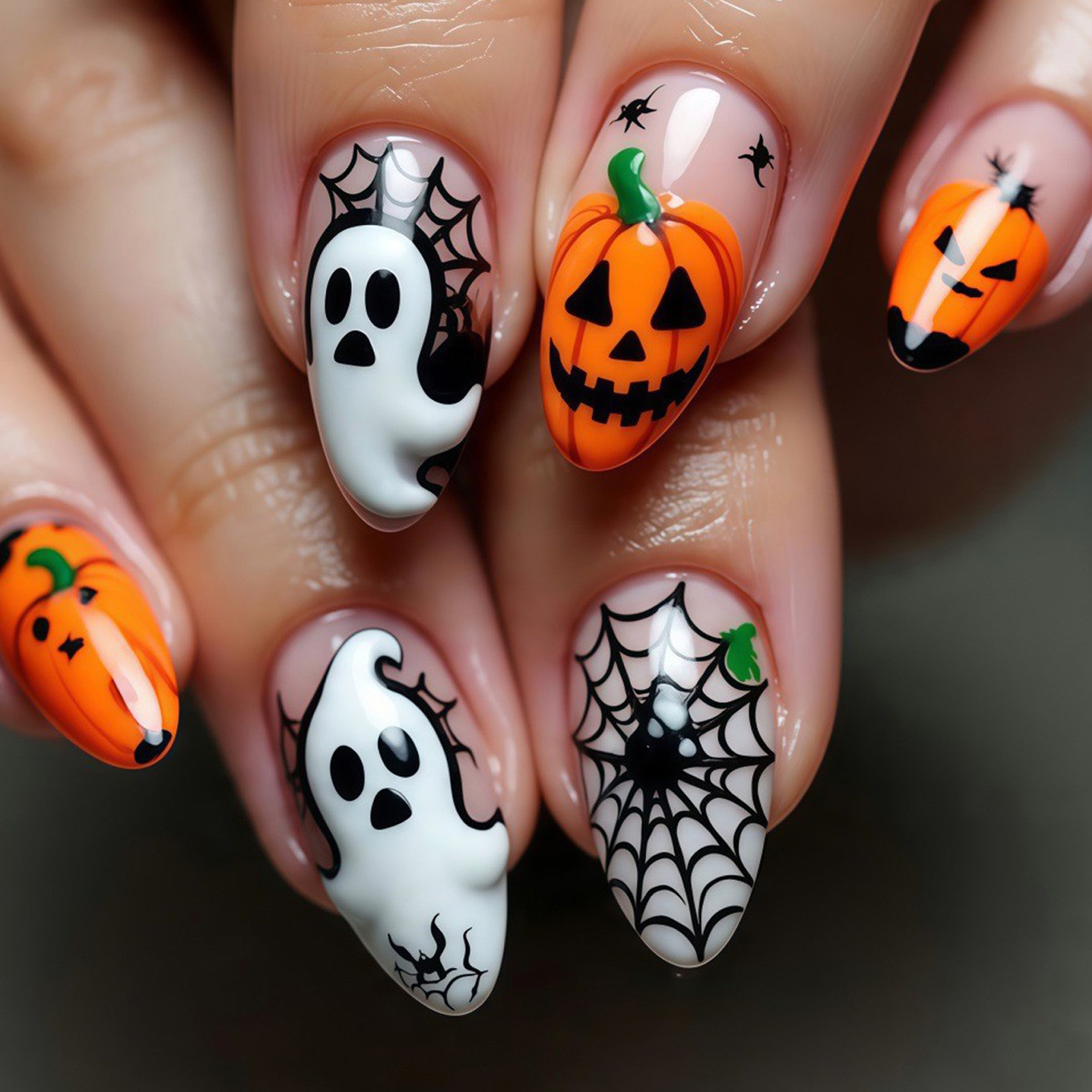 24pcs Halloween Press On Nails - Cosplay Bat Prop recension och pris