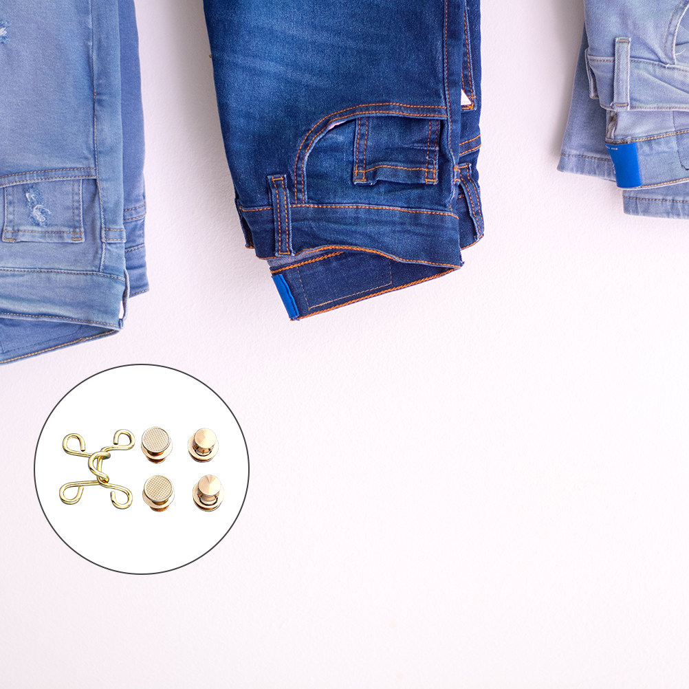 Jeans Waist Button 5 Sets Meta - Snap Fastener Set recension och pris