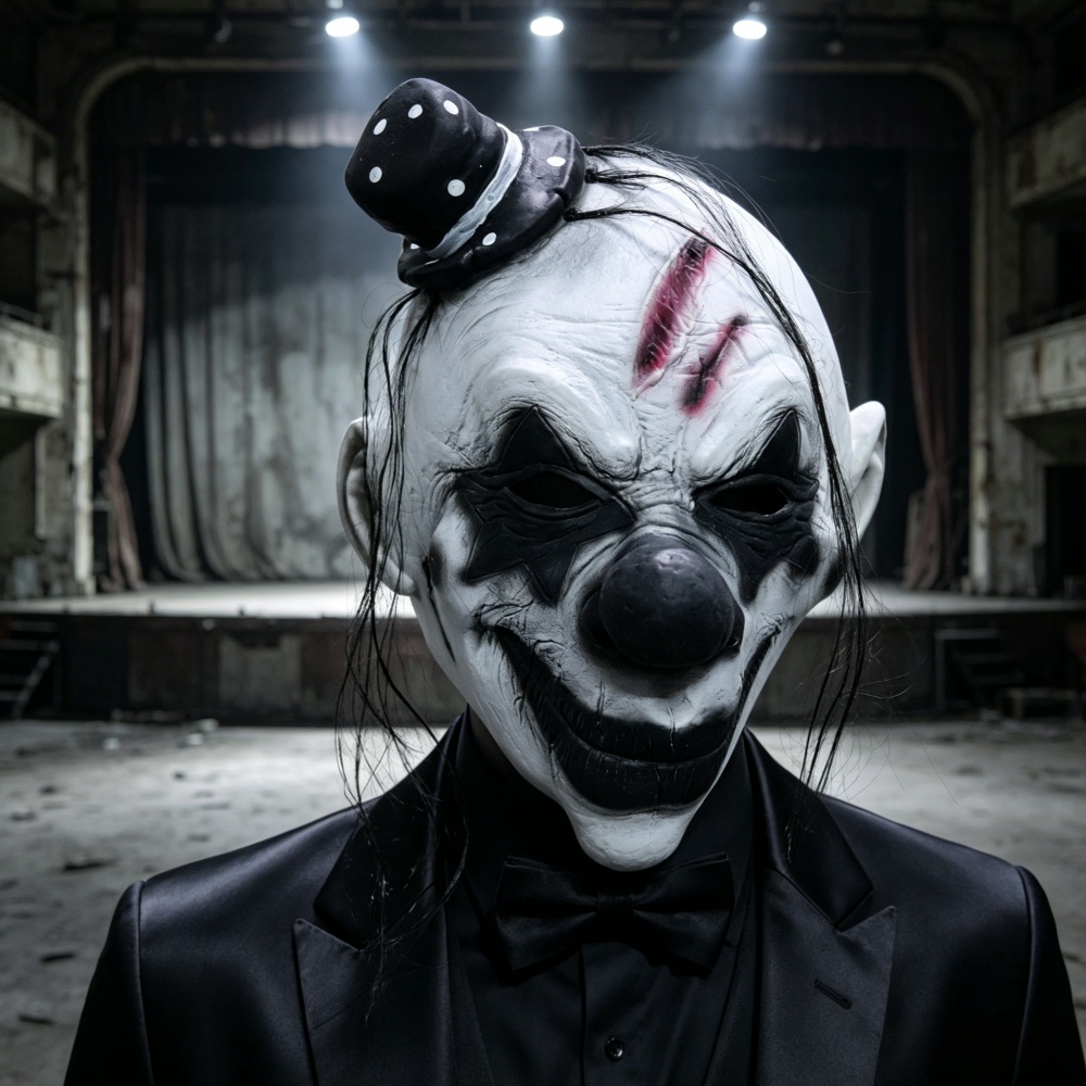 Evil Clown Mask Horror Demon F - Briar Cosplay Prop recension och pris