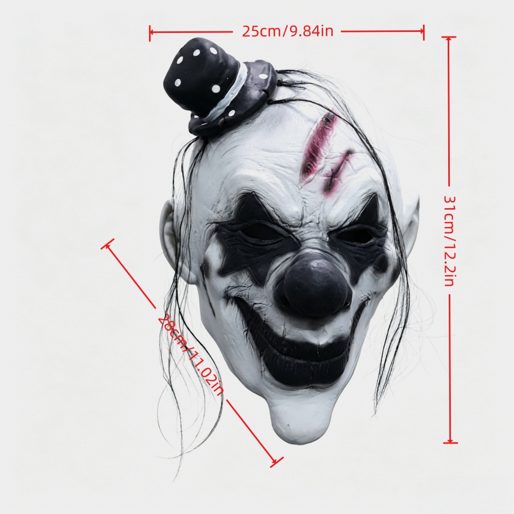Evil Clown Mask Horror Demon F - Briar Cosplay Prop recension och pris