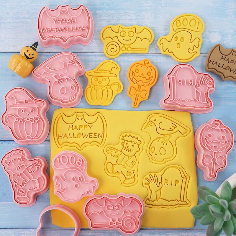 Halloween Cookie Stamp Cutters - Cosplay Bat Prop recension och pris