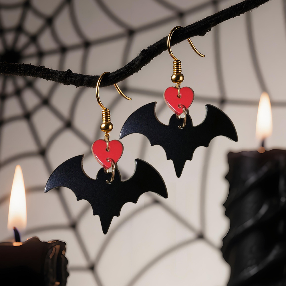 Gothic Earring Silicone Mold D - Cosplay Bat Prop recension och pris