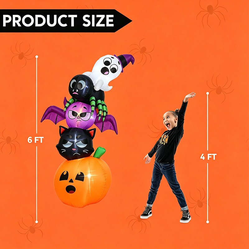Halloween Inflatable Decorativ - Cosplay Bat Prop recension och pris